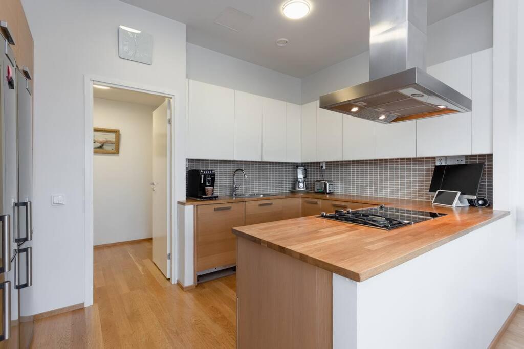 Spacious Home With Four Terrace, Sauna, Sea View Хельсинки Экстерьер фото